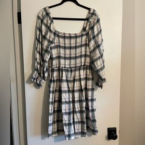 Madewell Plaid Dress